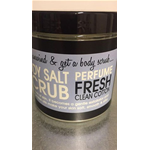 BODY SALT SCRUB - FRESH COTTON 350GRMS